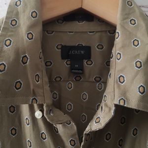 J. Crew  Men's Dress Shirt Size Medium